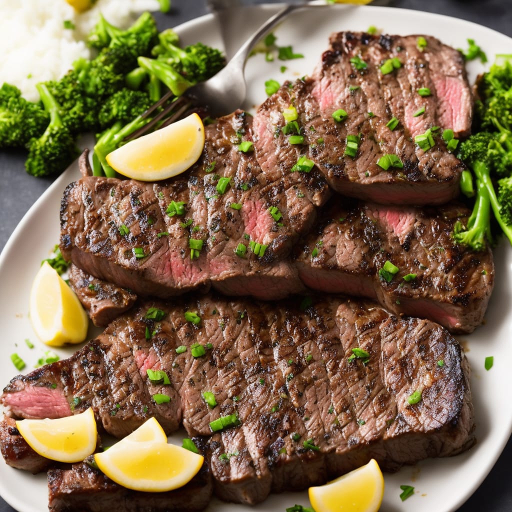 Sirloin Steak with Garlic Butter