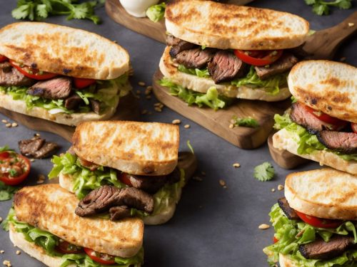 Sizzled Chipotle Steak Sarnies