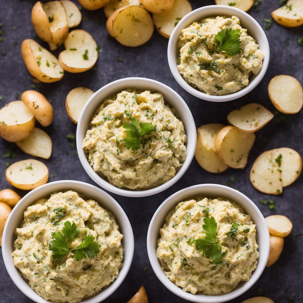 Skordalia (Greek Garlic Potato Dip)