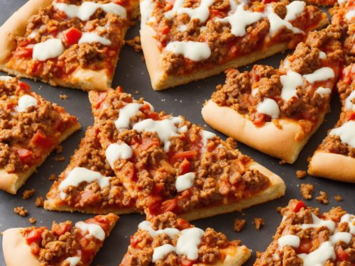 Sloppy Joe Pizza Breads