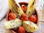 Slow-cooked marrow with fennel & tomato recipe