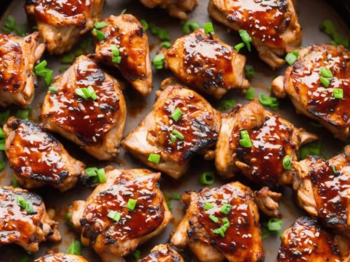 Slow Cooker BBQ Chicken Thighs