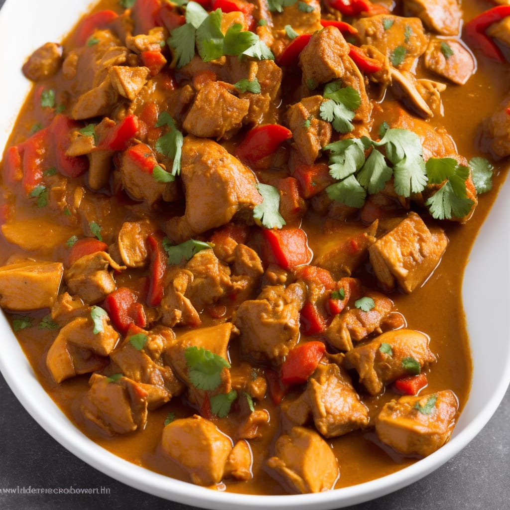 Slow Cooker Chicken Jalfrezi