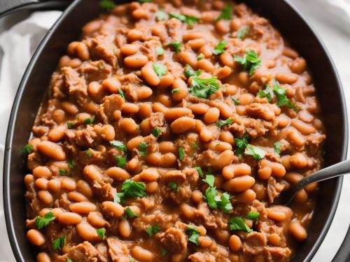 Slow Cooker Cowboy Beans