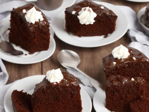 Slow Cooker Hot Chocolate Fondant Cake