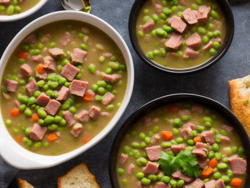 Slow Cooker Pea & Ham Soup