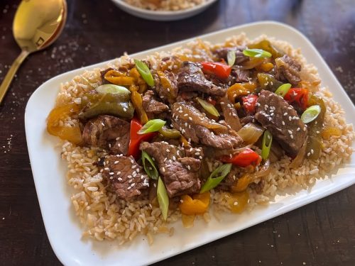 Slow-Cooker Pepper Steak Recipe