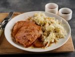 Slow Cooker Pork Chops and Sauerkraut