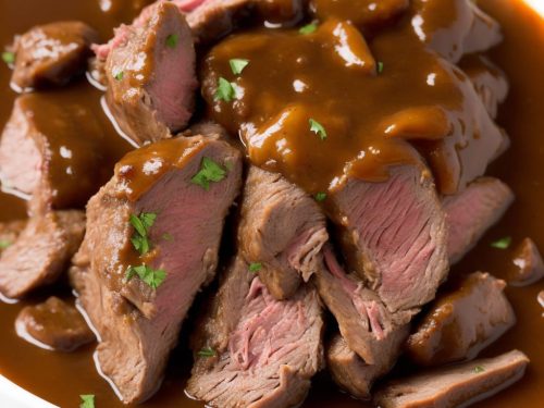 Slow Cooker Roast Beef in its own Gravy Recipe