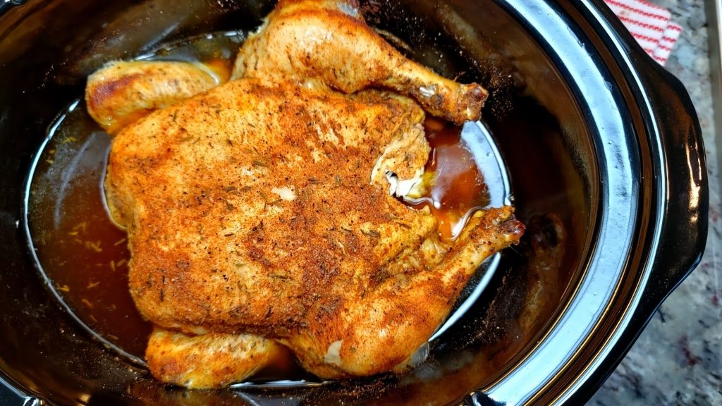 Slow Cooker Roast Chicken