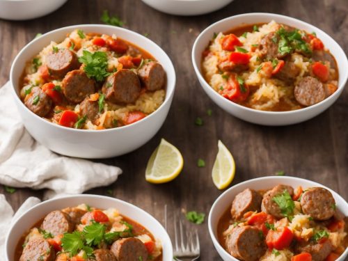 Slow Cooker Sausage Casserole