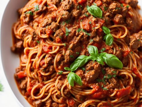 Slow Cooker Spaghetti Bolognese