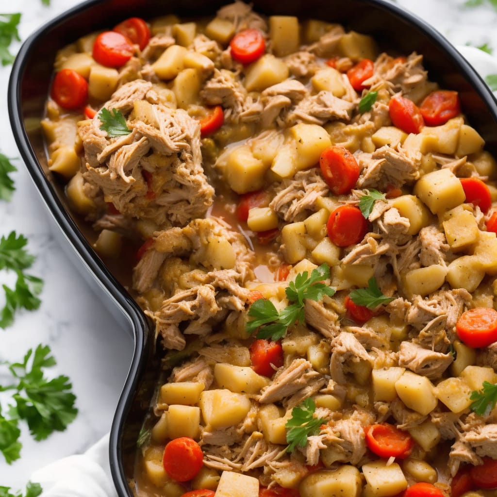 Slow Cooker Turkey Casserole