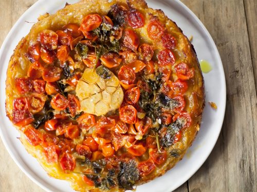 Slow-roast Tomato Tatin