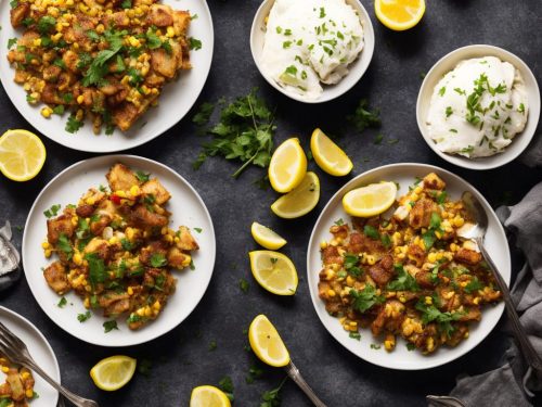 Smoked Haddock & Corn Hash