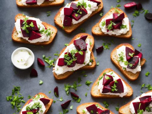 Smoked Mackerel & Beetroot Toast Topper