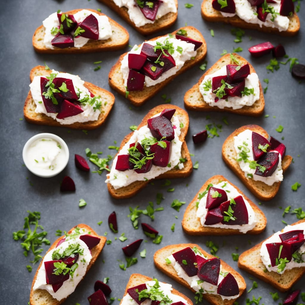 Smoked Mackerel & Beetroot Toast Topper