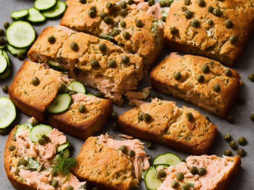 Smoked Salmon, Cucumber, Capers & Soda Bread