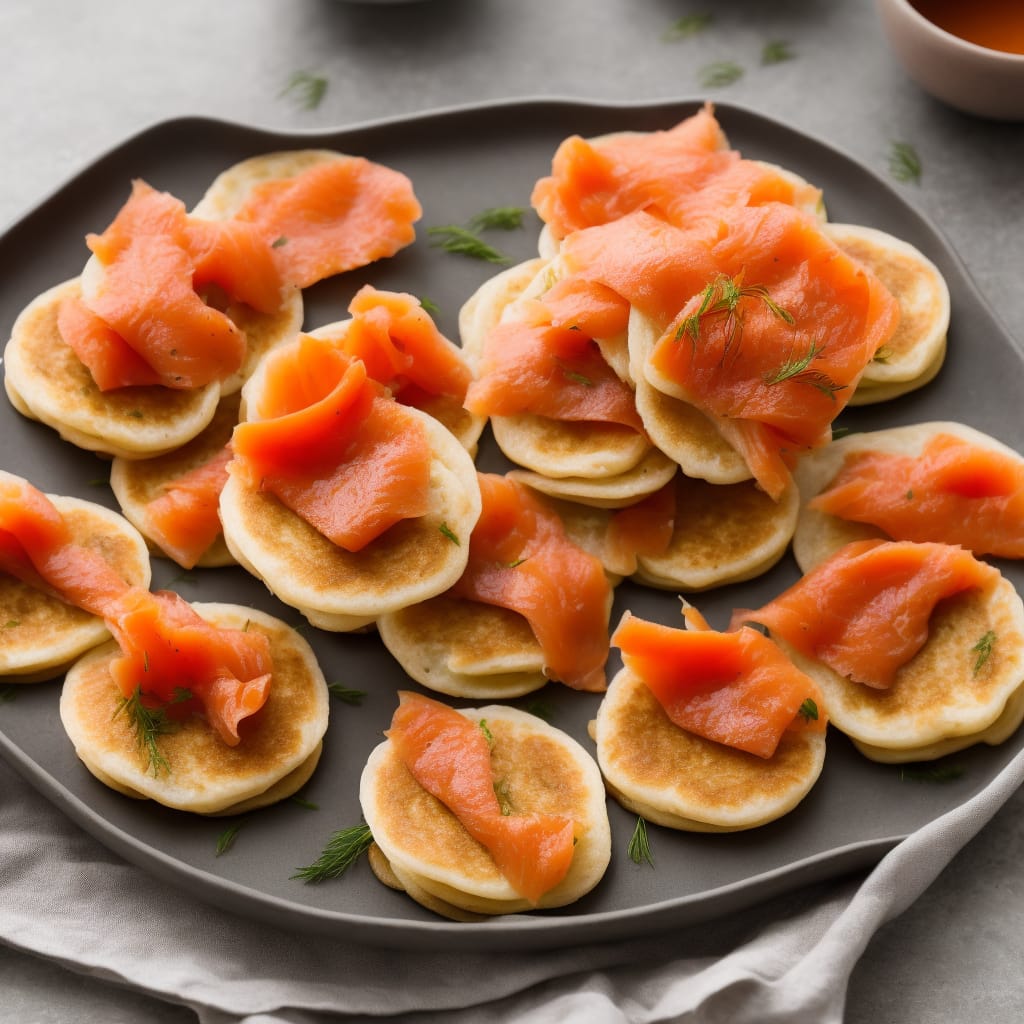 Smoked Salmon & Easy Blinis