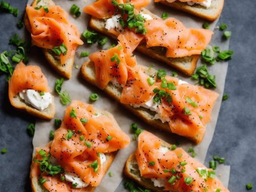 Smoked Salmon, Miso & Sesame Tartine