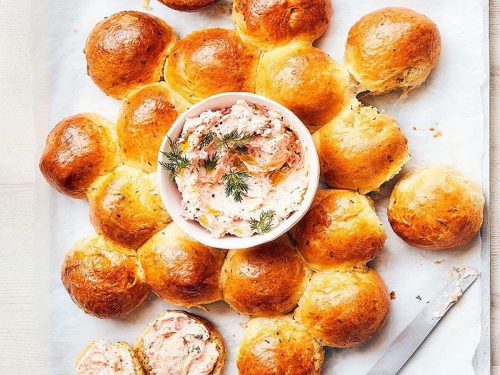 Smoked Salmon Pâté with Tear & Share Brioche Buns