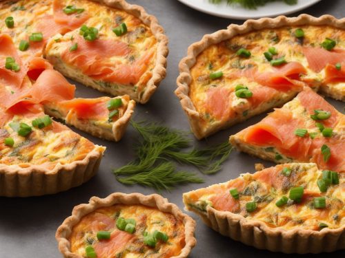 Smoked Salmon Quiche