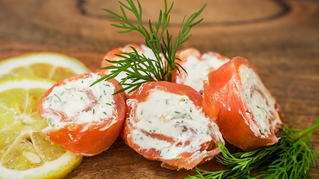 Smoked Salmon Rotollos