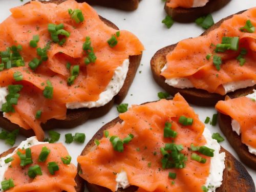 Smoked Salmon Tartines