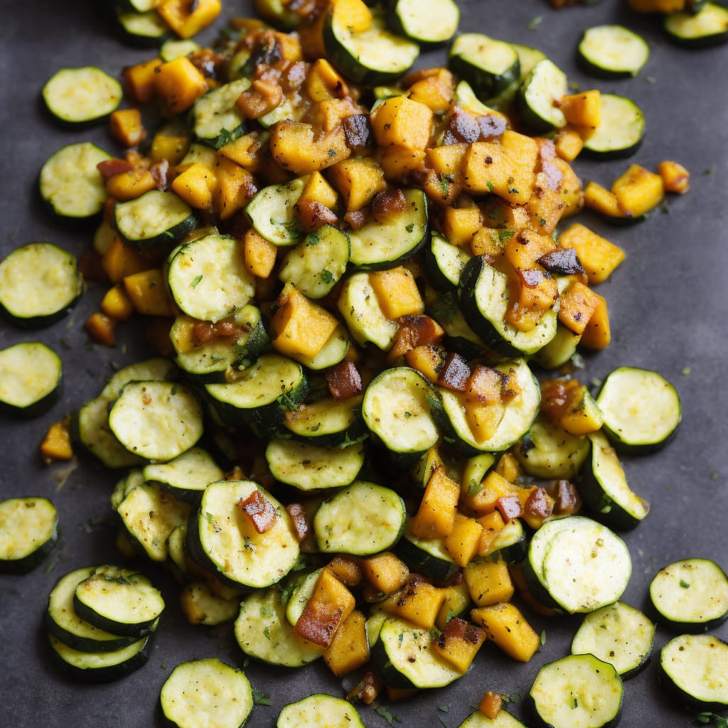 Smoked Zucchini and Squash