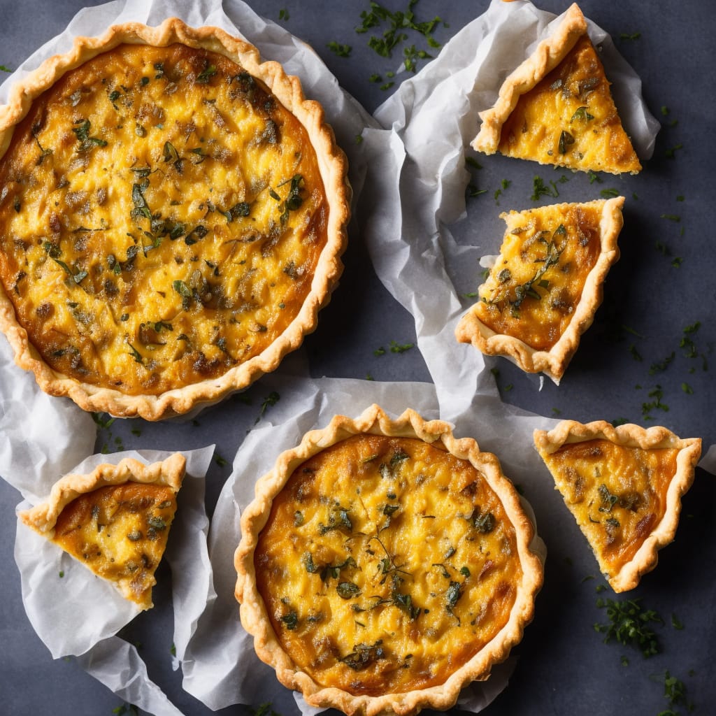 Smoky Cheese & Onion Tart