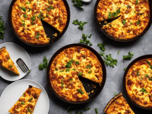 Smoky Chorizo & Manchego Quiche