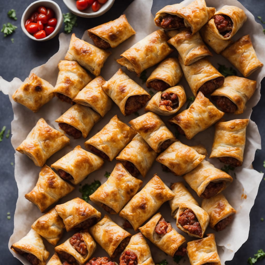 Smoky Chorizo Sausage Rolls