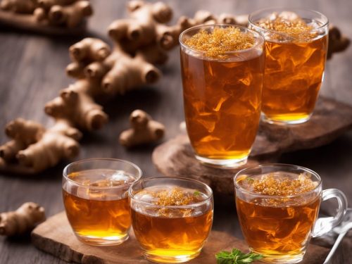 Smoky ginger & honey tea