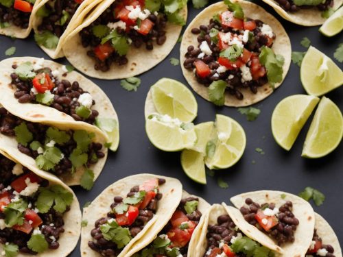 Smoky Pork & Black Bean Tacos