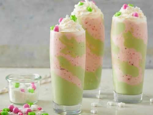 Smoothie Jellies with Ice Cream