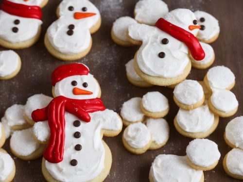 Snowman Biscuits