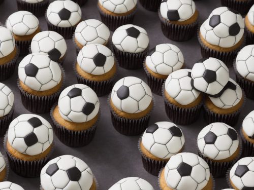 Soccer Cupcakes