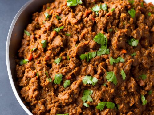 South Asian-Style Ground Beef (Keema) Recipe