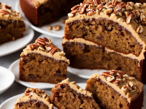 Southern Praline Pecan Cake