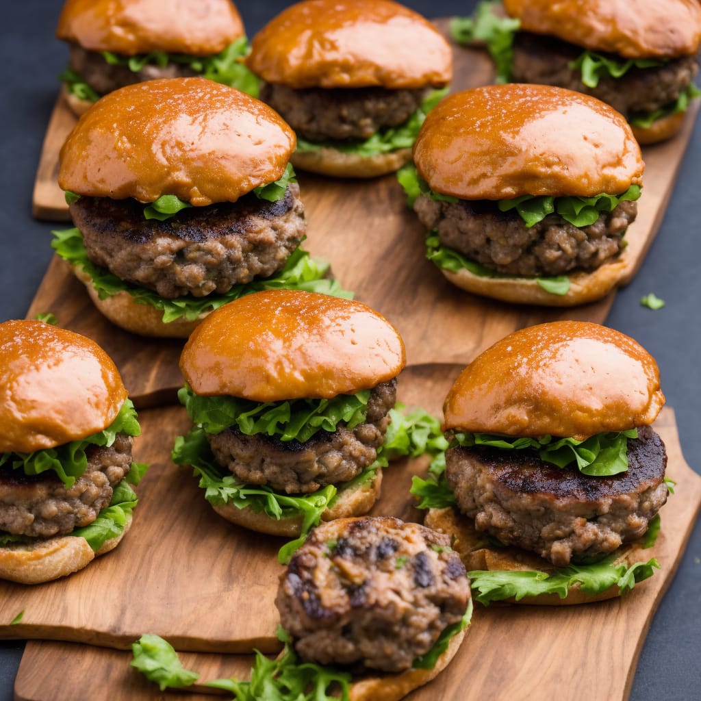 Soy-Basted Mushroom Burgers