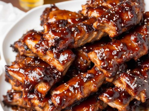 Soy Caramel-Glazed Pork Ribs