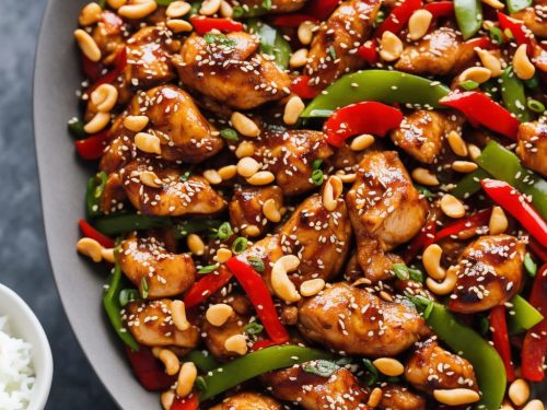 Soy & Chilli Chicken with Peppers & Peanuts