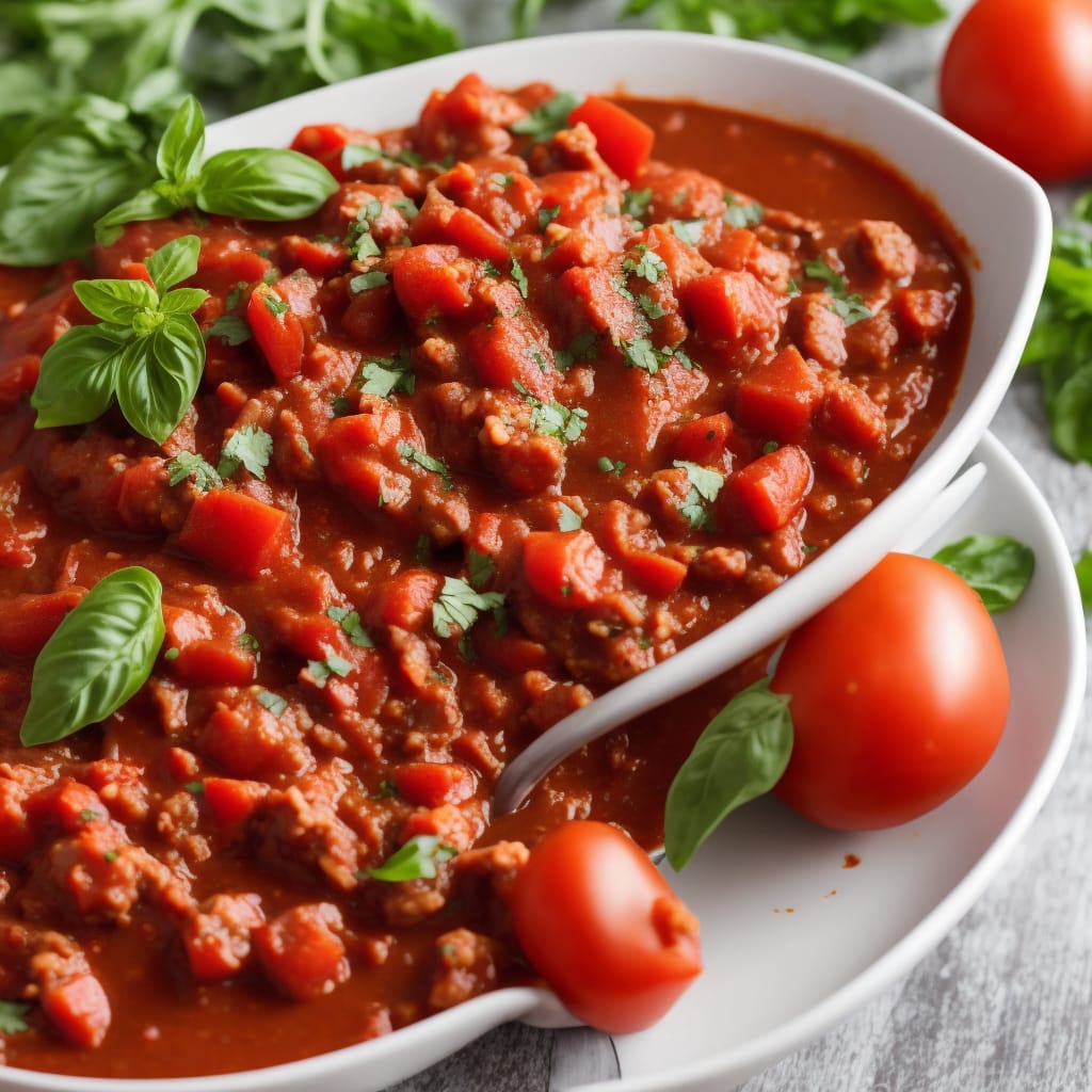 Spaghetti Sauce with Fresh Tomatoes