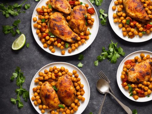 Spanish Chicken with Chorizo, Potatoes & Chickpeas