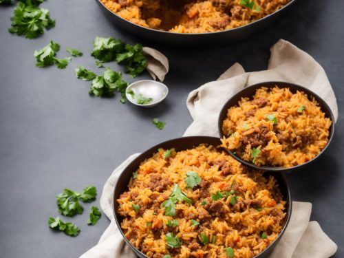 Spanish Rice with Ground Beef