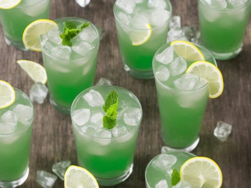 Sparkling Mint & Lemon Juleps