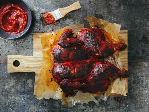 Spatchcock Barbecue Chicken