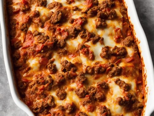 Speedy Chorizo Ragu Lasagne