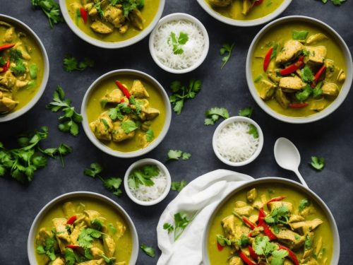 Speedy Green Chicken Curry