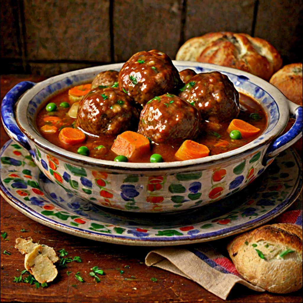 Speedy Meatball Stew